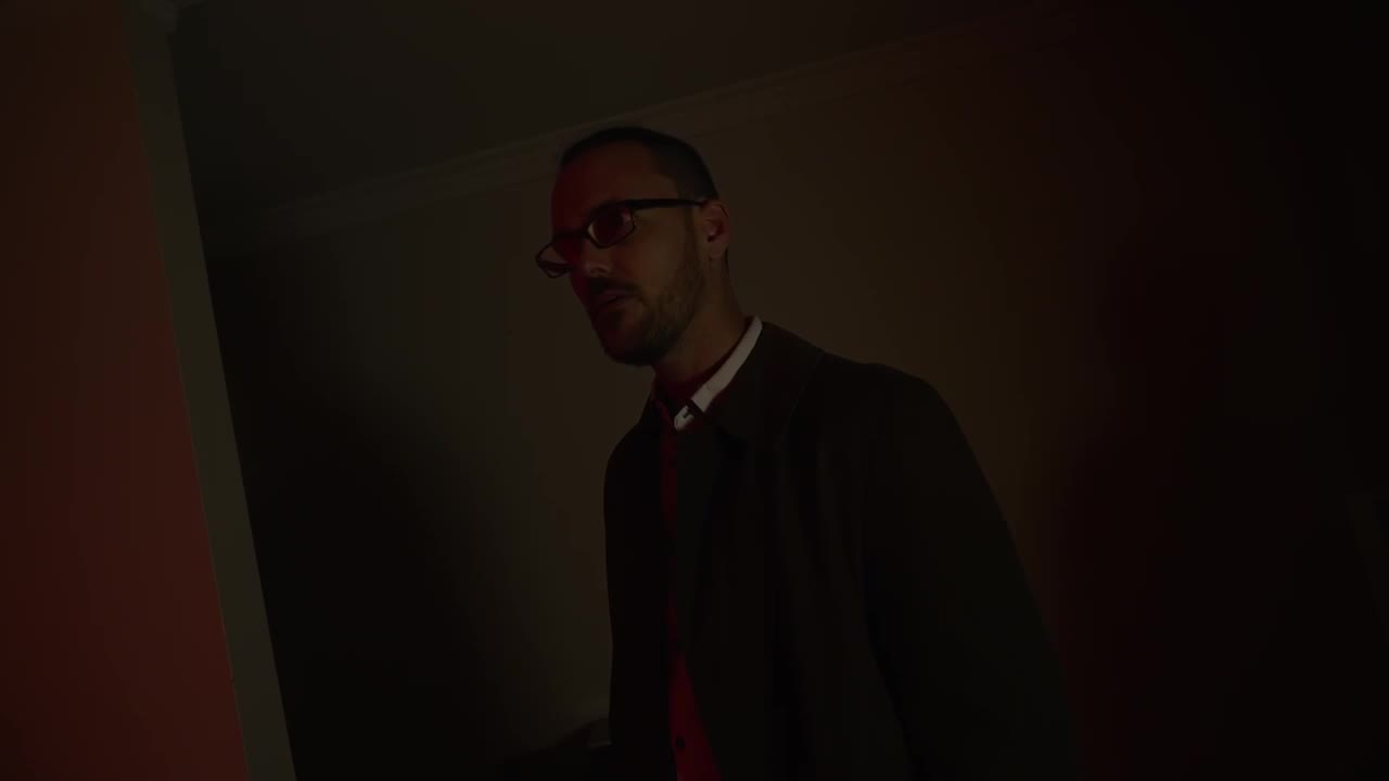 Frame from the original university scene recreation